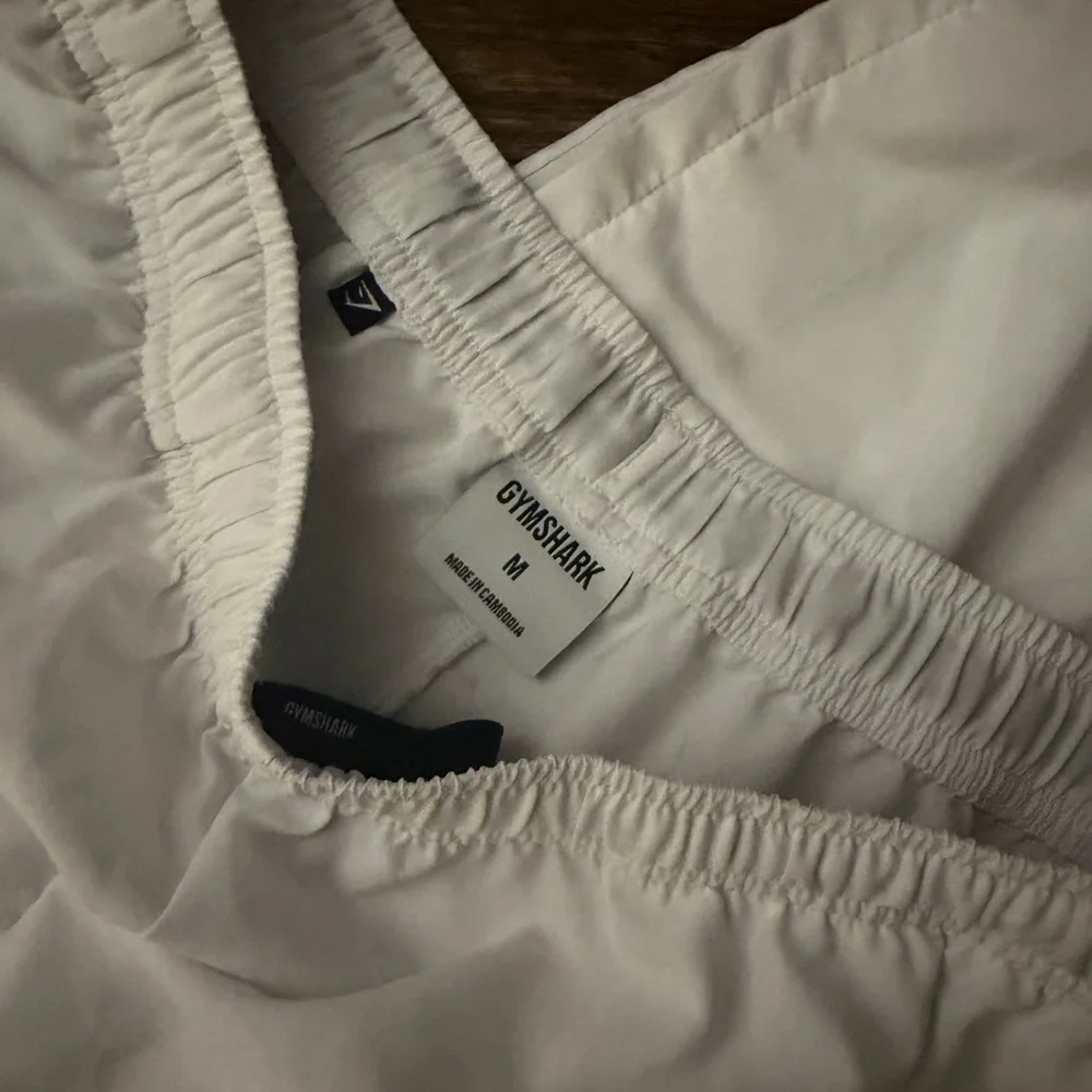 Gym shark White Athletic Shorts - Picture 3 of 3